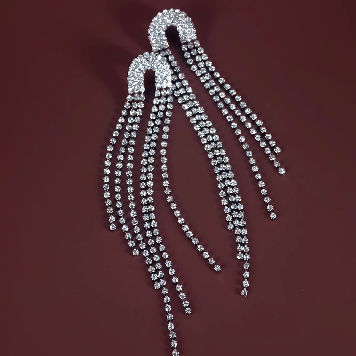 New Personalized Korean Version Popular Long Mushroom Earrings Full Of Diamond Tassels, Versatile Women's Earrings Live Broadcas
New Personalized Korean Version Popular Long Mushroom Earrings Full Of Diamond Tassels, Versatile Women's Earrings Live Broadcas