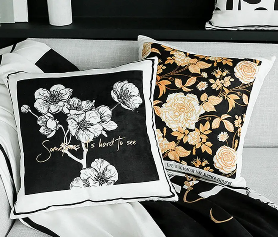 High Quality Double-sided Printing Decorative Pillows Soft and Delicate Flower Cushion Cover for Sofa Bed Car Home Decoration
High Quality Double-sided Printing Decorative Pillows Soft and Delicate Flower Cushion Cover for Sofa Bed Car Home Decoration