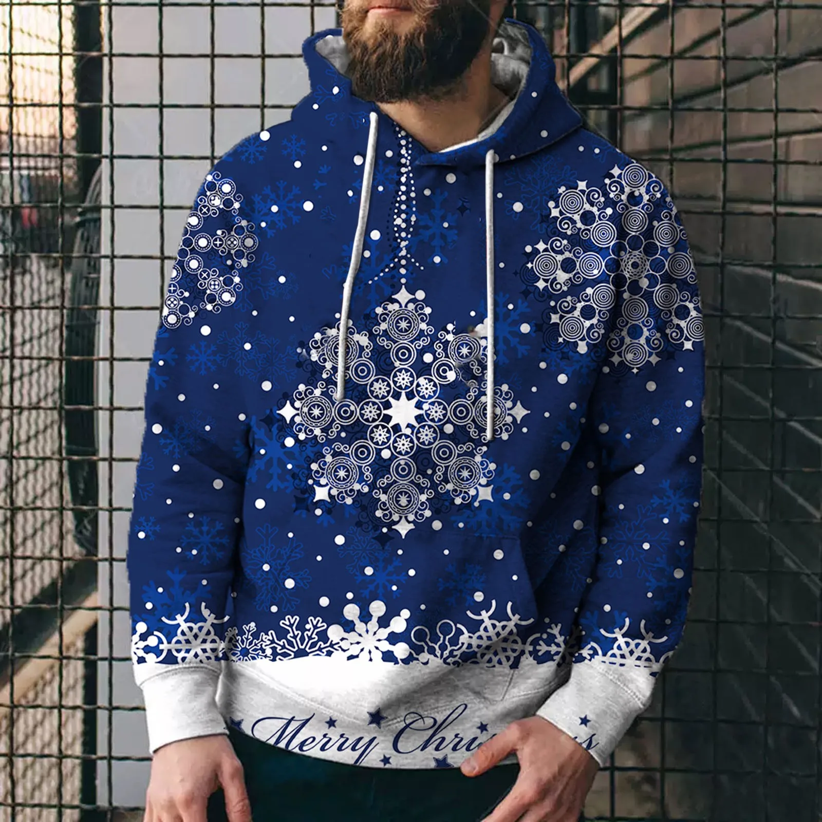 Sweatpants And Sweatshirts Men's Autumn And Winter Soft Tops Novelty Christmas Printed Long Sleeve Hooded Big Men Hoodie Sweater
Sweatpants And Sweatshirts Men's Autumn And Winter Soft Tops Novelty Christmas Printed Long Sleeve Hooded Big Men Hoodie Sweater