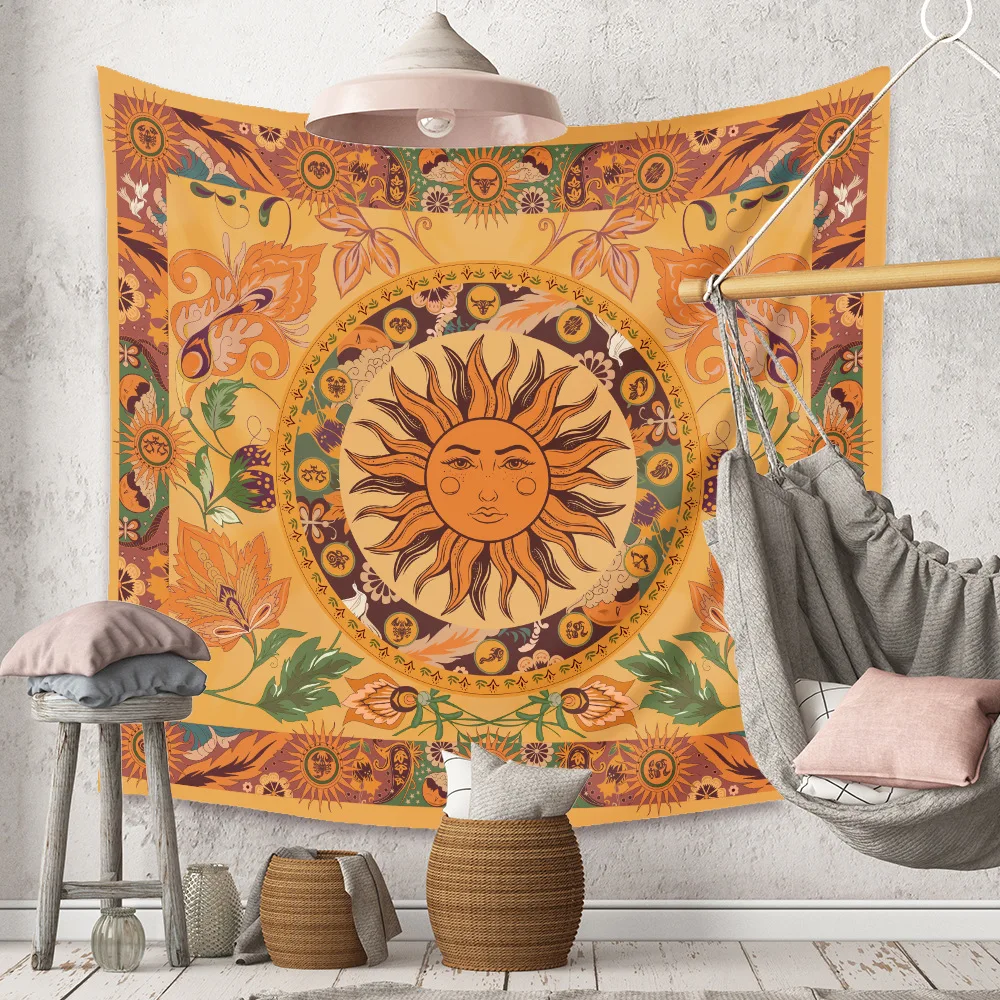Bedroom Decoration Asthetic Room Decor Tapestry Mandala Sun Moon Wall Hanging Carpet Living Room Witchcraft Home Blanket Boho 
Bedroom Decoration Asthetic Room Decor Tapestry Mandala Sun Moon Wall Hanging Carpet Living Room Witchcraft Home Blanket Boho