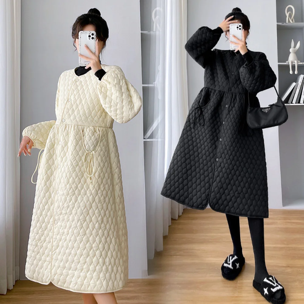 Pregnant Women's Clothing Autumn Winter Clothing Suit Fashion Style New Pregnant Women Wear Dress Thickened Cotton Coat
Pregnant Women's Clothing Autumn Winter Clothing Suit Fashion Style New Pregnant Women Wear Dress Thickened Cotton Coat