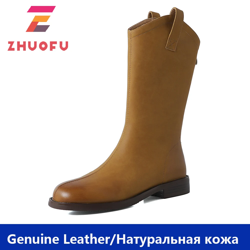 Женские сапоги до колена на платформе ZHUOFU, коллекция 2023 года, модные лаконичные повседневные кожаные сапоги на толстом каблуке с круглым но...
Женские сапоги до колена на платформе ZHUOFU, коллекция 2023 года, модные лаконичные повседневные кожаные сапоги на толстом каблуке с круглым но...