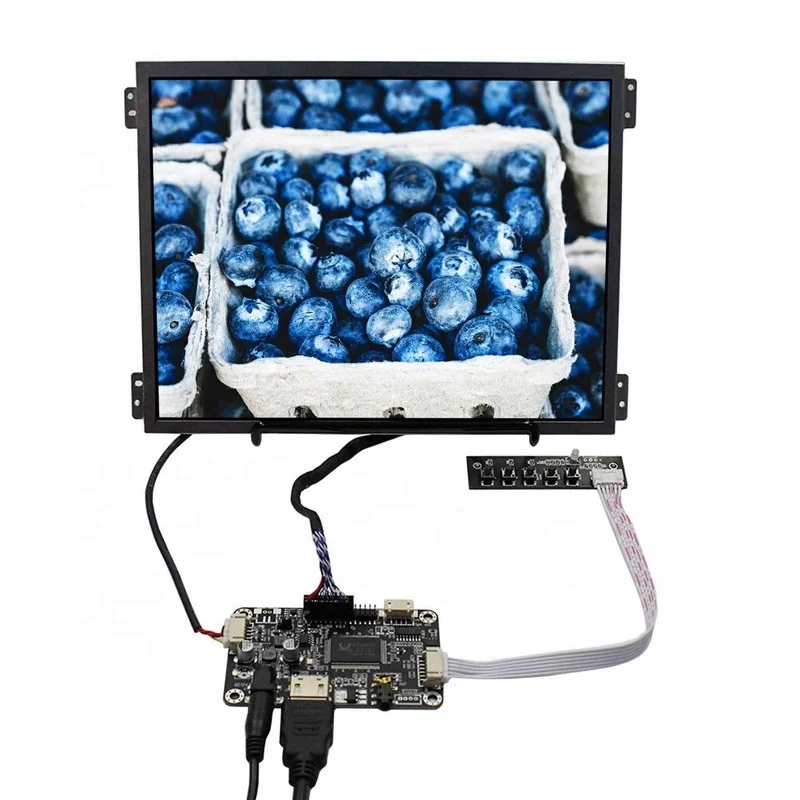 10.4inch VS140T-004 1024x768 IPS LCD Screen 10.4" Brightness 400nit Display with HD-MI Audio LCD Controller Board
10.4inch VS140T-004 1024x768 IPS LCD Screen 10.4" Brightness 400nit Display with HD-MI Audio LCD Controller Board