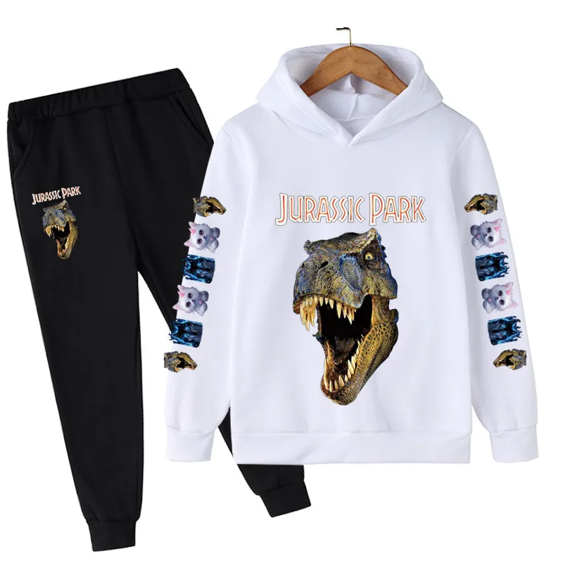 New Kids Fashion Boys Clothing Autumn Girls Clothes Dinosaur Suit Children Cotton Hoodies 2Pcs/sets Toddler Casual Tracksuits
New Kids Fashion Boys Clothing Autumn Girls Clothes Dinosaur Suit Children Cotton Hoodies 2Pcs/sets Toddler Casual Tracksuits