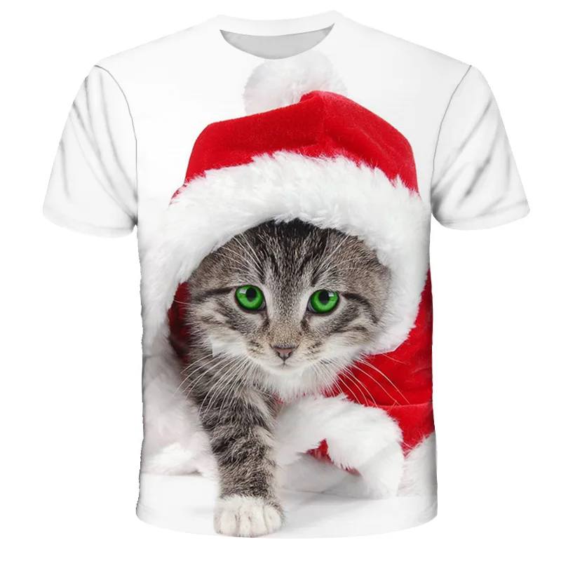New 3d printing cat animal kids t shirt summer high quality boys and girls cute casual short sleeve cute t shirt
New 3d printing cat animal kids t shirt summer high quality boys and girls cute casual short sleeve cute t shirt