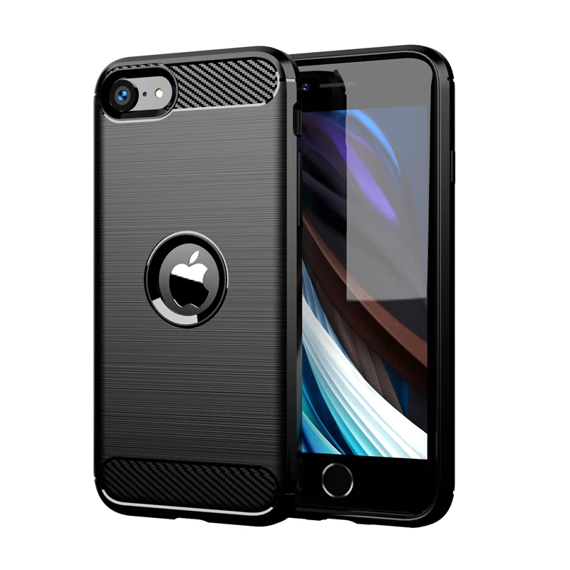 For Cover iPhone SE 2020 Case For iPhone SE 2020 Cover Shockproof TPU Carbon Fiber Case For iPhone 7 8 Plus 11 12 Pro Max Fundas
For Cover iPhone SE 2020 Case For iPhone SE 2020 Cover Shockproof TPU Carbon Fiber Case For iPhone 7 8 Plus 11 12 Pro Max Fundas