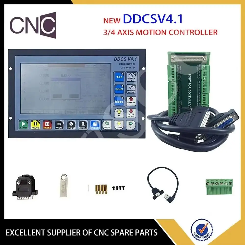 Контроллер DDCSV4.1 3/4 оси
Контроллер DDCSV4.1 3/4 оси