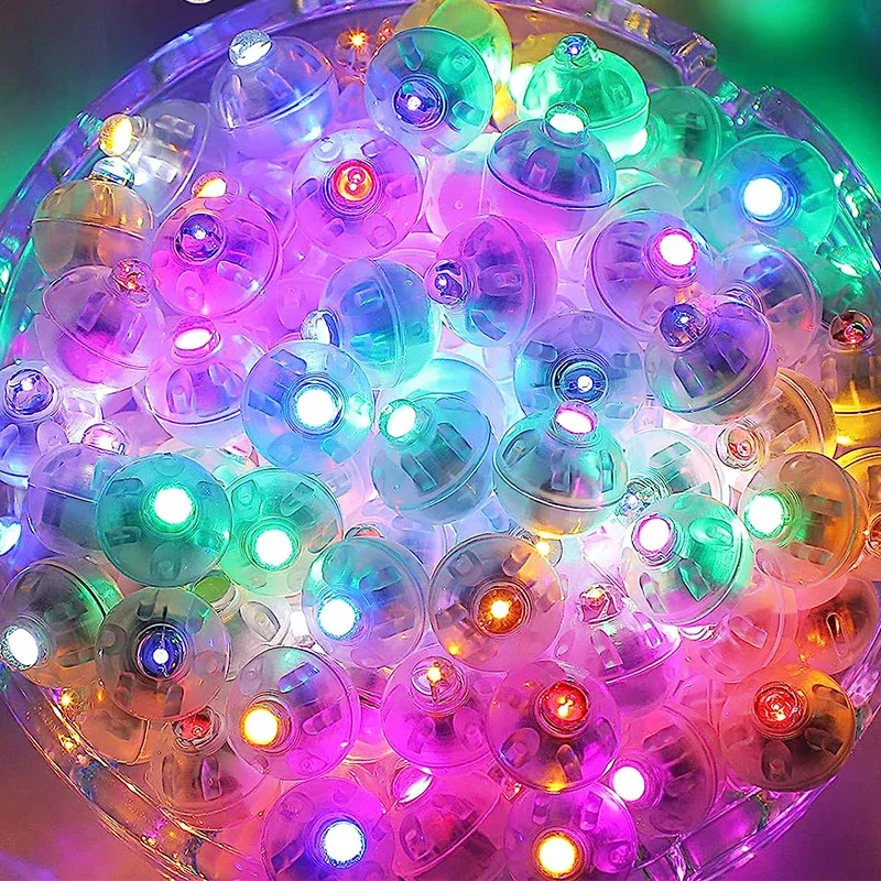 Мини круглые LED шары RGB, 50 шт.
Мини круглые LED шары RGB, 50 шт.