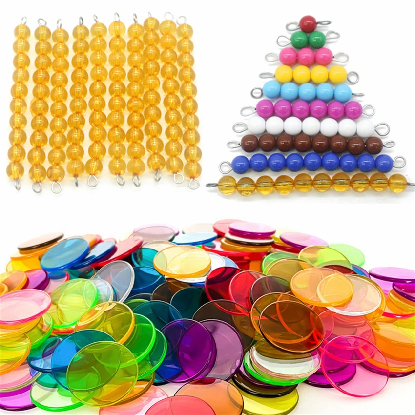 Montessori Math Toys Chips Counting Educational Toys For 3 Years Classroom Supplies Teaching Aids Learning Activities C66Y
Montessori Math Toys Chips Counting Educational Toys For 3 Years Classroom Supplies Teaching Aids Learning Activities C66Y