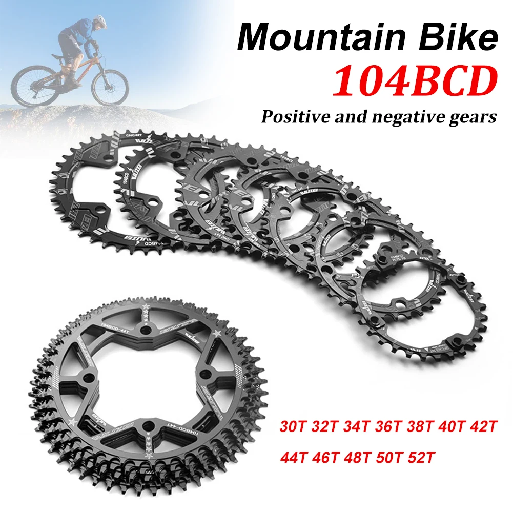 104BCD Bike Chainring Round & Oval Direct Mount Mountain Bike Narrow Wide Single Chain Ring 30 32 34 36 38 40 42 44 46 48 50 52T
104BCD Bike Chainring Round & Oval Direct Mount Mountain Bike Narrow Wide Single Chain Ring 30 32 34 36 38 40 42 44 46 48 50 52T