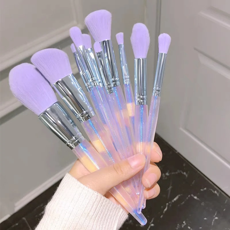 20-Pack Makeup Brush Set Eyeshadow Foundation Blush Blend Concealer Beauty Purple Plastic
20-Pack Makeup Brush Set Eyeshadow Foundation Blush Blend Concealer Beauty Purple Plastic