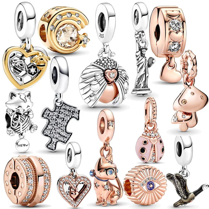 2022 100% 925 Sterling Silver Jewelry Women Luxury Handmade Designer Beads Charms Beadeds Accessories Femme DIY Gift Bracelets
2022 100% 925 Sterling Silver Jewelry Women Luxury Handmade Designer Beads Charms Beadeds Accessories Femme DIY Gift Bracelets
