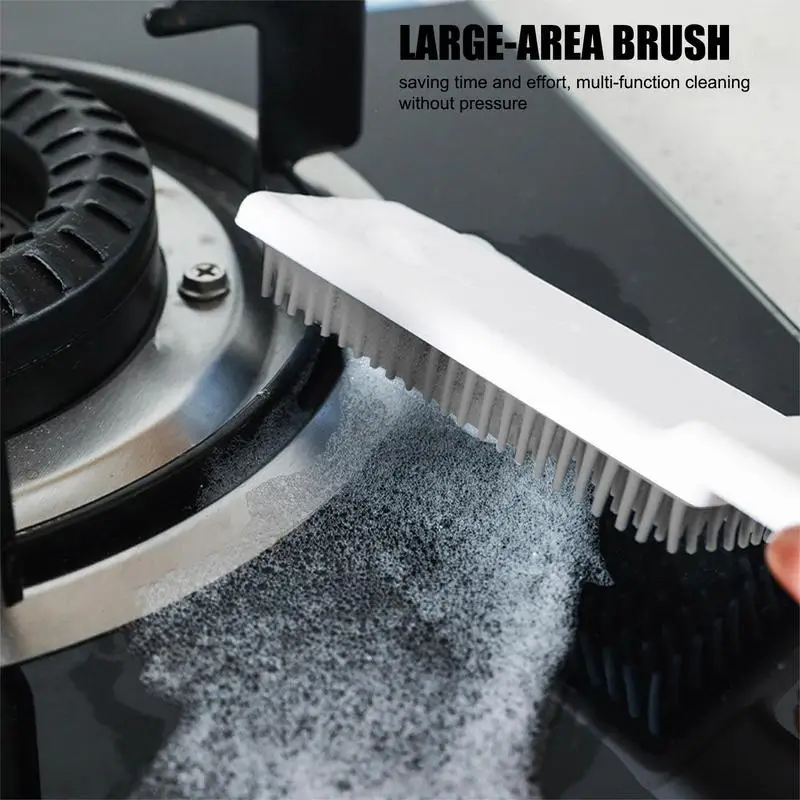 Kitchen 3 In 1 Silicone Gap Cleaning Brush Decontamination Brush Glass Scraping Cleaning Brush Dead Spot Floor Cleaning Tools
Kitchen 3 In 1 Silicone Gap Cleaning Brush Decontamination Brush Glass Scraping Cleaning Brush Dead Spot Floor Cleaning Tools