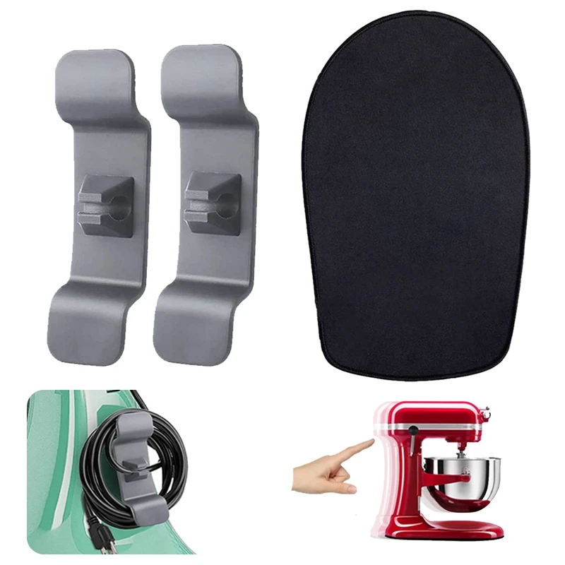 Mixer Mover Sliding Mats For Kitchenaid Stand Mixer With 2 Cord Organizers Slider Mat Pad For Kitchenaid 4.5-5 Qt
Mixer Mover Sliding Mats For Kitchenaid Stand Mixer With 2 Cord Organizers Slider Mat Pad For Kitchenaid 4.5-5 Qt