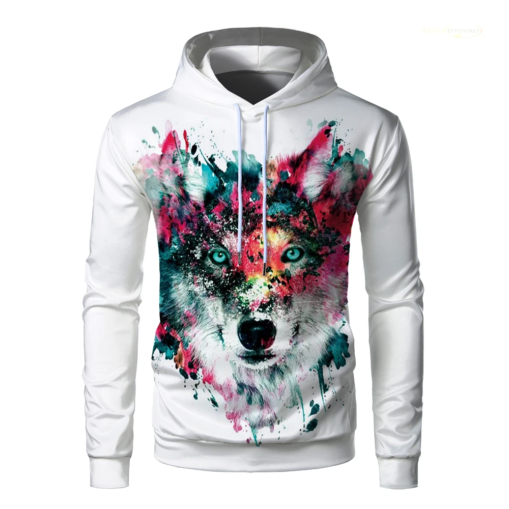 Couple 3D printing 2022 new sweater men's fashion couple wear wolf head fox loose hoodie Harajuku large size sweater
Couple 3D printing 2022 new sweater men's fashion couple wear wolf head fox loose hoodie Harajuku large size sweater