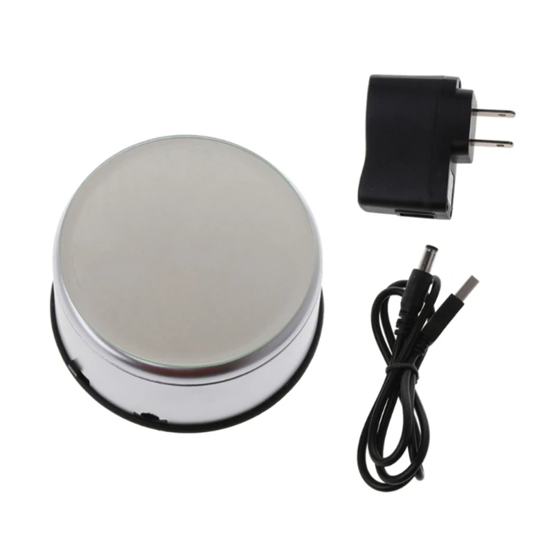 Y1QB 360 Degree Rotating Display Base Turntable Display Stand with Usb Power Cord 
Y1QB 360 Degree Rotating Display Base Turntable Display Stand with Usb Power Cord