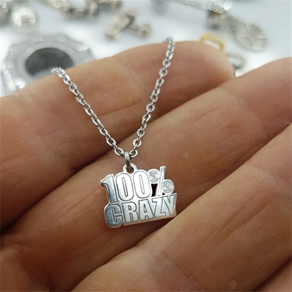 10pcs Necklace 100% Crazy Silver Friendship gift Best friend gift bff gifts friend gifts for woman gift for sister girl boss
10pcs Necklace 100% Crazy Silver Friendship gift Best friend gift bff gifts friend gifts for woman gift for sister girl boss