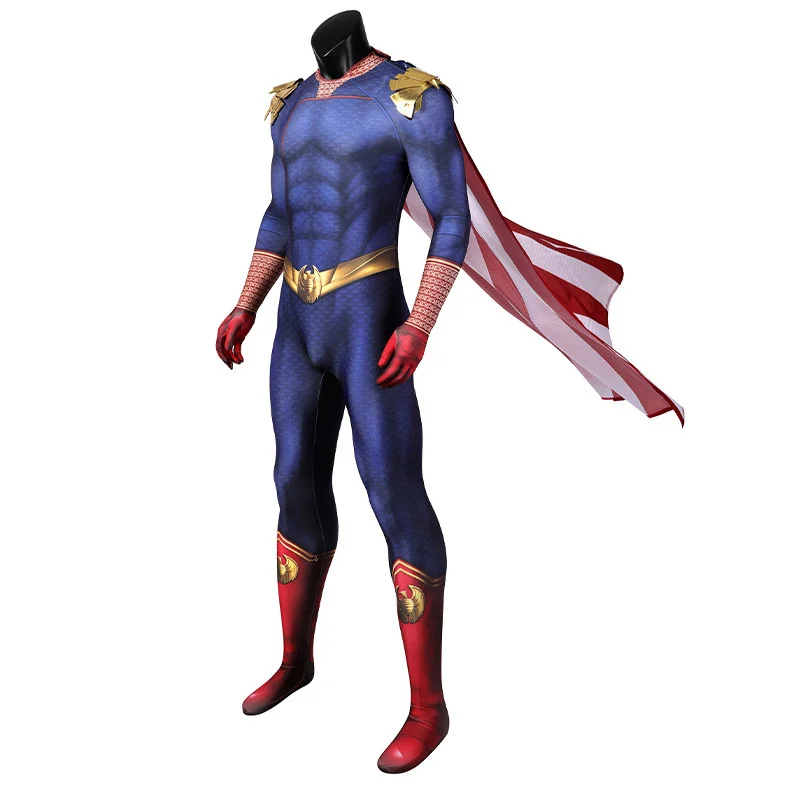 The Boys Season 3 Cosplay Costume Homelander Jumpsuit With Cloak Superhero Suit Halloween Carnival Outfit
The Boys Season 3 Cosplay Costume Homelander Jumpsuit With Cloak Superhero Suit Halloween Carnival Outfit