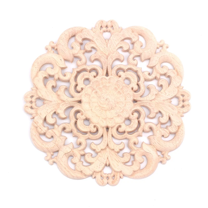 Rubber Wood Carved Long Applique Unpainted Flower Walls Cabinets Door Decor Wood Color
Rubber Wood Carved Long Applique Unpainted Flower Walls Cabinets Door Decor Wood Color