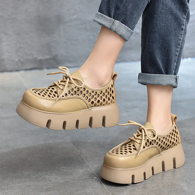 YourSeason Ladies Genuine Leather Sandals Lace-up Casual 2022 Women Autumn Summer Concise Hollow Leisure Platform Shoes Casual
YourSeason Ladies Genuine Leather Sandals Lace-up Casual 2022 Women Autumn Summer Concise Hollow Leisure Platform Shoes Casual
