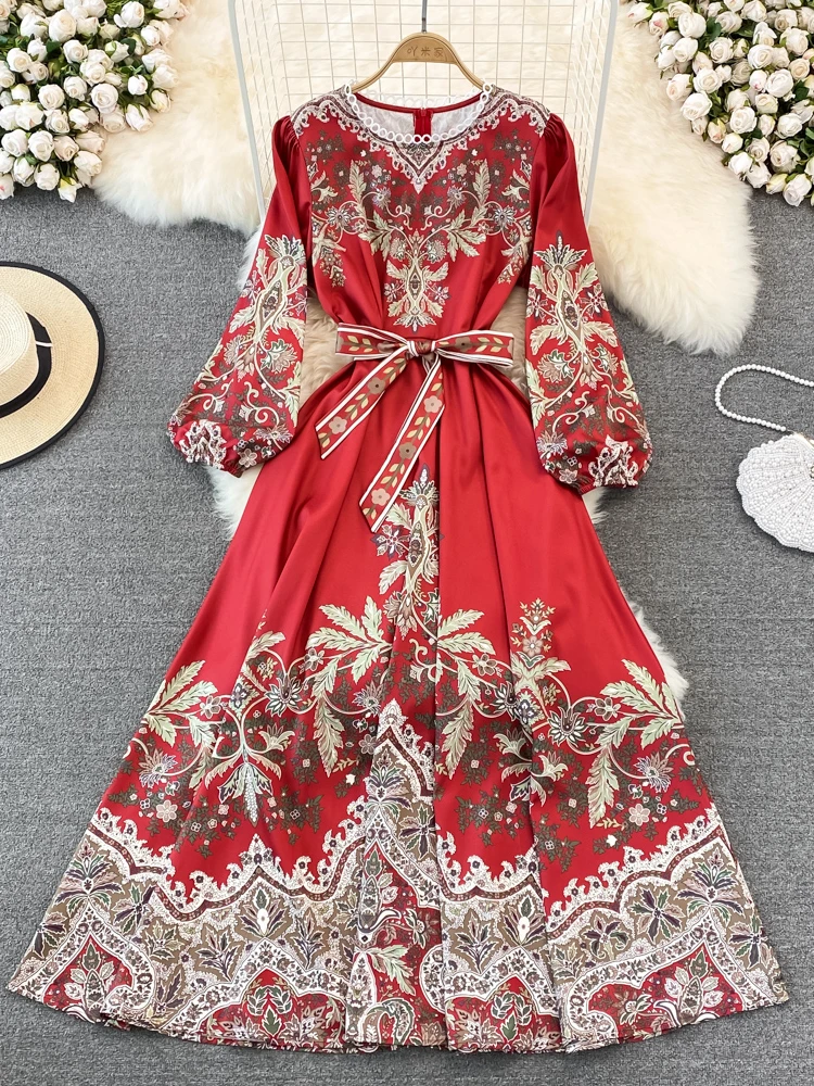 LY VAREY LIN Spring Autumn Women Vintage Long Sleeve O-Neck High Waist Slim A-Line Dress Fashion Casual Elegant Printed Dresses
LY VAREY LIN Spring Autumn Women Vintage Long Sleeve O-Neck High Waist Slim A-Line Dress Fashion Casual Elegant Printed Dresses