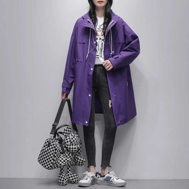 2022 Women's Autumn New Fashion Long Trench Coats Female Casual Windbreaker Overcoats Ladies Solid Color Loose Jackets O437
2022 Women's Autumn New Fashion Long Trench Coats Female Casual Windbreaker Overcoats Ladies Solid Color Loose Jackets O437