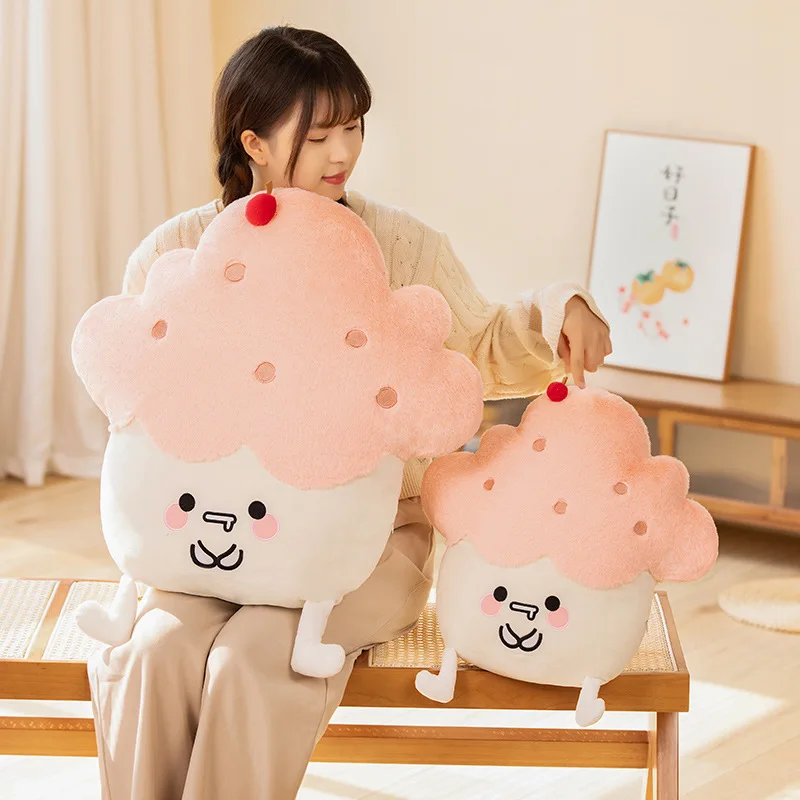 High Quality Stuffed Ice Cream Cake Plush Toy Cartoon Chestnut Decor Mushroom Cute Cookie Snack Plushe Toys For Girl Xmas Gifts
High Quality Stuffed Ice Cream Cake Plush Toy Cartoon Chestnut Decor Mushroom Cute Cookie Snack Plushe Toys For Girl Xmas Gifts
