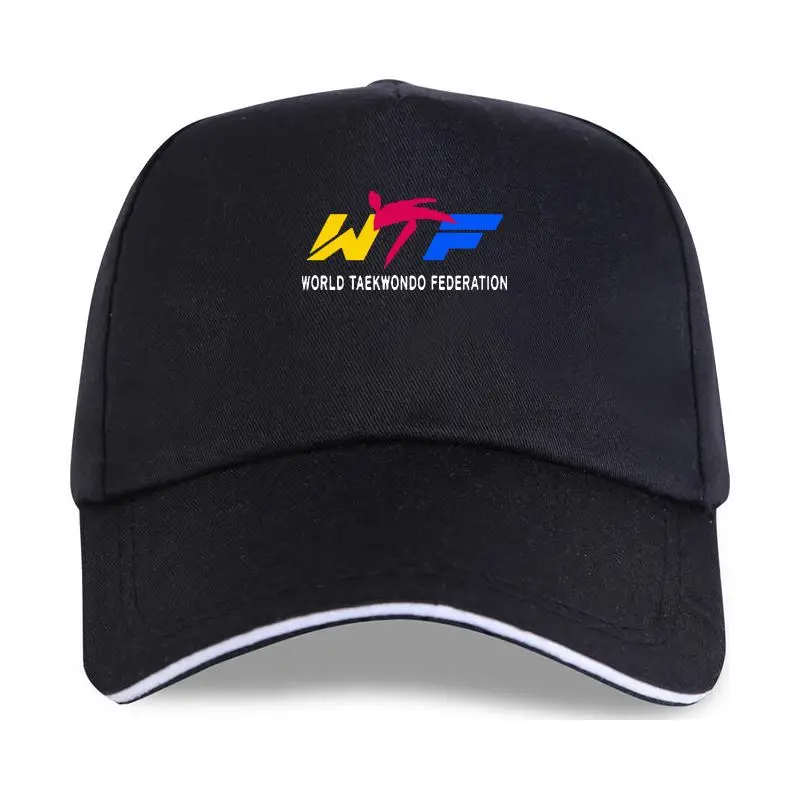 

Модная новая Кепка с логотипом Российской Федерации тхэквондо WTF, Мужская Черная бейсбольная кепка, размер S-3XL