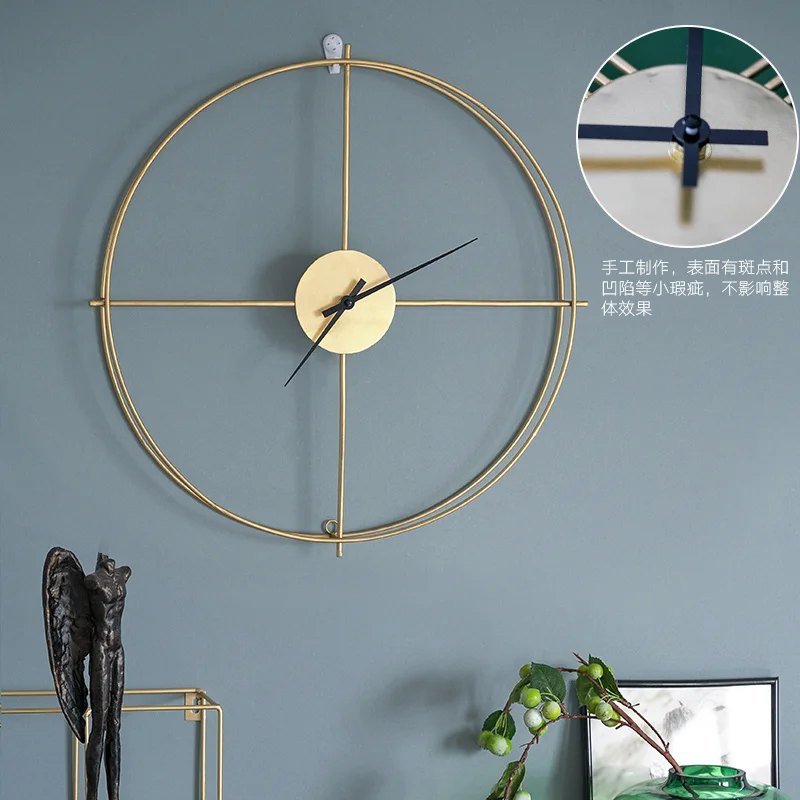 Wall Clock Living Room Light Luxury Clock Art Quartz Clock Creative Ins Clock Wall Mountable Home Bedroom Simple
Wall Clock Living Room Light Luxury Clock Art Quartz Clock Creative Ins Clock Wall Mountable Home Bedroom Simple