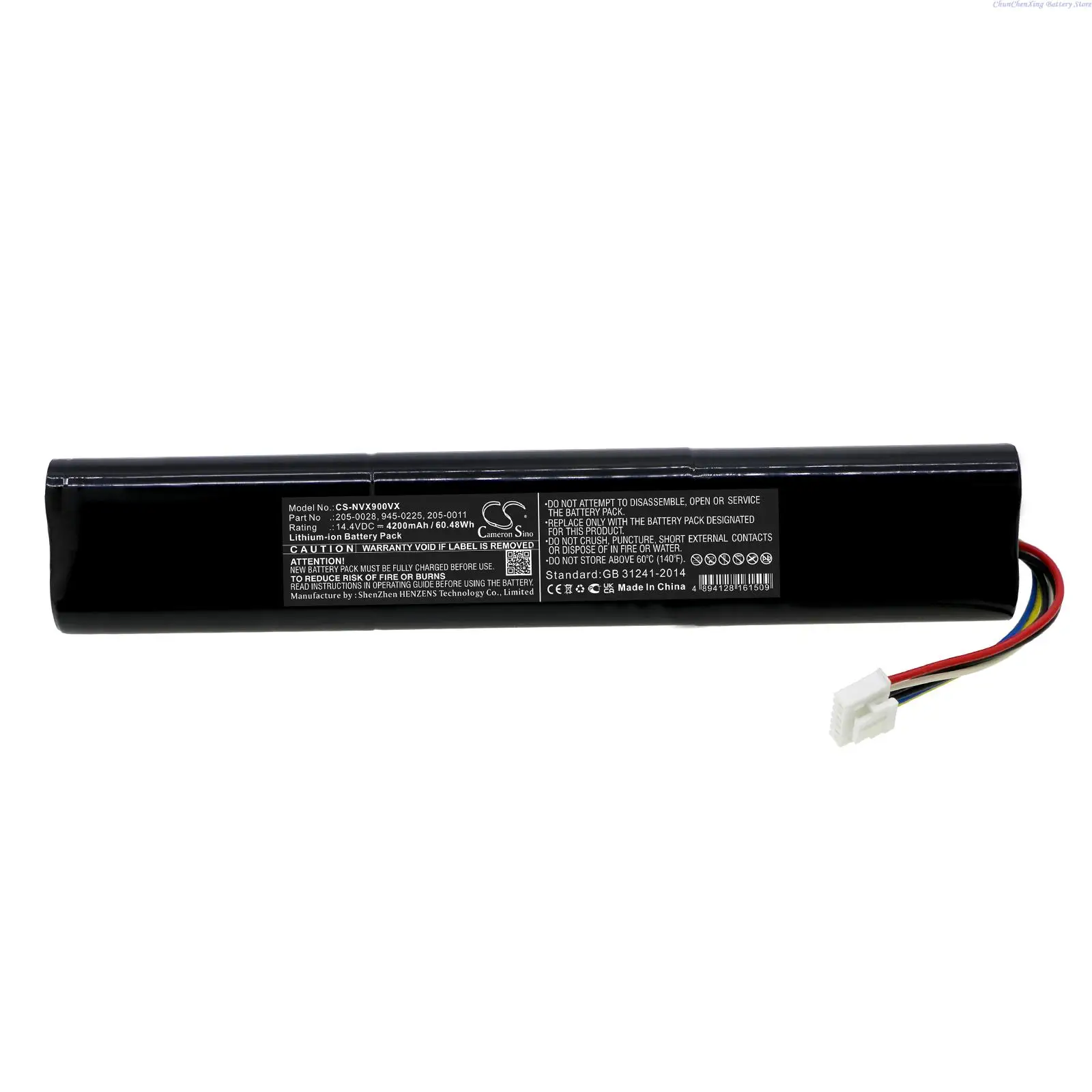 Cameron Sino 4200mAh Vacuum Cleaner Battery for Neato Botvac D3,D3+,D301,D303,D4,D5,D5+,D502,D503,D6,D7,D701,D702,D703,D705
Cameron Sino 4200mAh Vacuum Cleaner Battery for Neato Botvac D3,D3+,D301,D303,D4,D5,D5+,D502,D503,D6,D7,D701,D702,D703,D705