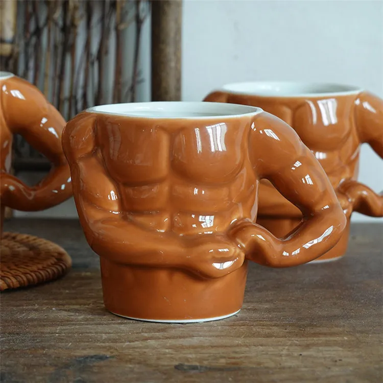 Creative and personalized ceramic cup funny and funny male muscle water cup family breakfast milk cup gift mug
Creative and personalized ceramic cup funny and funny male muscle water cup family breakfast milk cup gift mug
