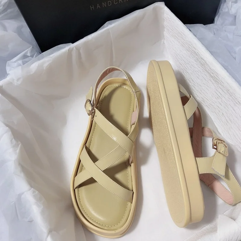 Platform Sandals Ladies Narrow Band Casual Holiday Shoes Footwear Women's Summer 2022 Open Toe Sandals Female Flat Beach Shoes
Platform Sandals Ladies Narrow Band Casual Holiday Shoes Footwear Women's Summer 2022 Open Toe Sandals Female Flat Beach Shoes
