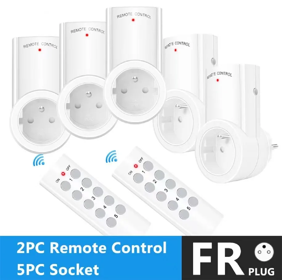 Smart Plug 433mhz Wireless Remote Control Smart Socket EU UK French Plug Wall 2300 W Programmable Electrical Outlet Switch
Smart Plug 433mhz Wireless Remote Control Smart Socket EU UK French Plug Wall 2300 W Programmable Electrical Outlet Switch