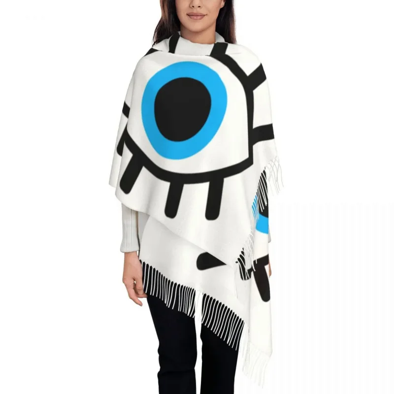 Magic Eyes Charm Scarf Women Fashion Winter Fall Shawl Wraps Black Evil Eye Amulet Boho Pattern Tassel Wraps
Magic Eyes Charm Scarf Women Fashion Winter Fall Shawl Wraps Black Evil Eye Amulet Boho Pattern Tassel Wraps