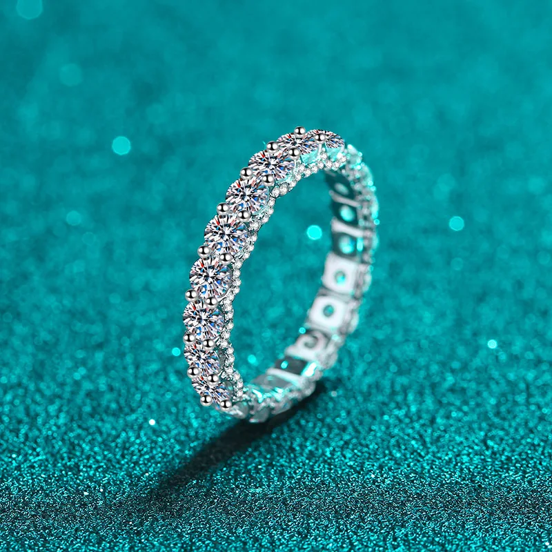 Fashionable 2023 new 925 sterling silver ring for women with Mosonite ring for marriage
Fashionable 2023 new 925 sterling silver ring for women with Mosonite ring for marriage