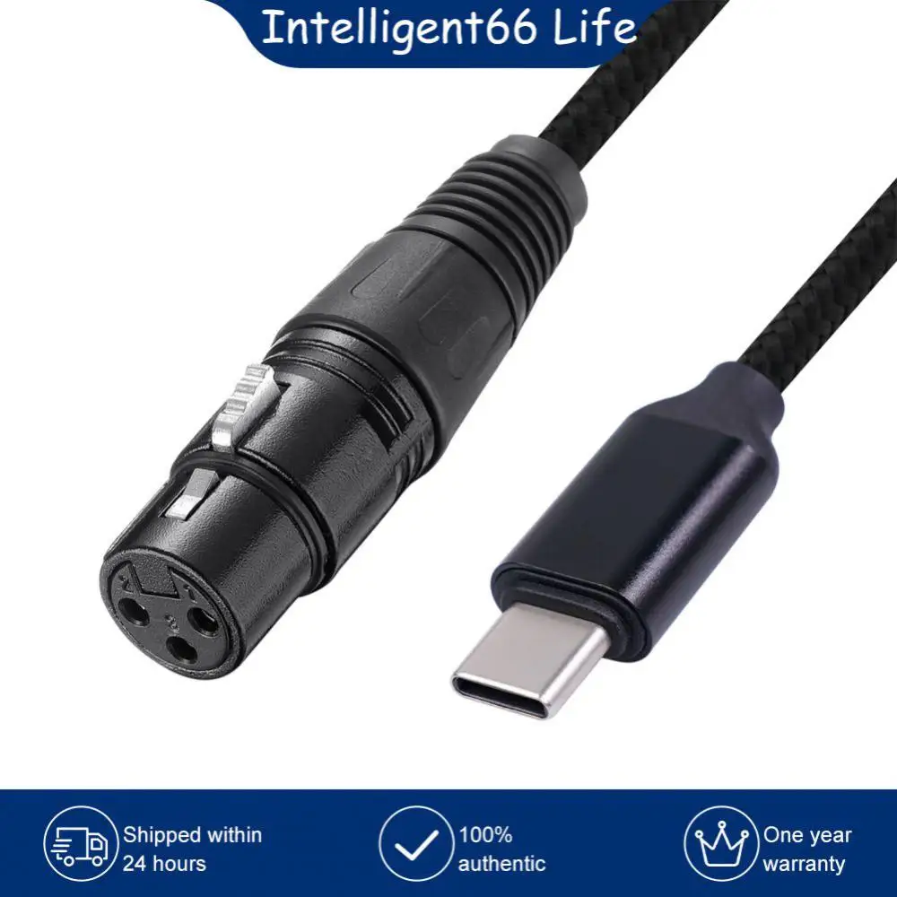 High-fidelity Transmission Microphone Transfer Cable Support Plug And Play Noise Reduction Type-c To Xlr Female Audio Cable
High-fidelity Transmission Microphone Transfer Cable Support Plug And Play Noise Reduction Type-c To Xlr Female Audio Cable