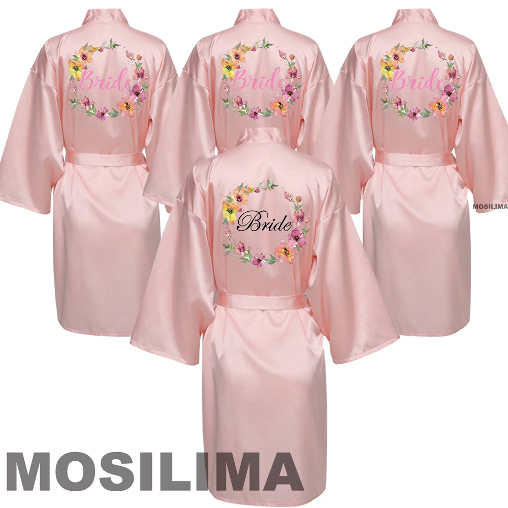 Women Silk Satin Short Night Printing Robe Kimono Robe Fashion Bath Robe Sexy Bathrobe Femme Wedding Bride Bridesmaid Robe SP514
Women Silk Satin Short Night Printing Robe Kimono Robe Fashion Bath Robe Sexy Bathrobe Femme Wedding Bride Bridesmaid Robe SP514