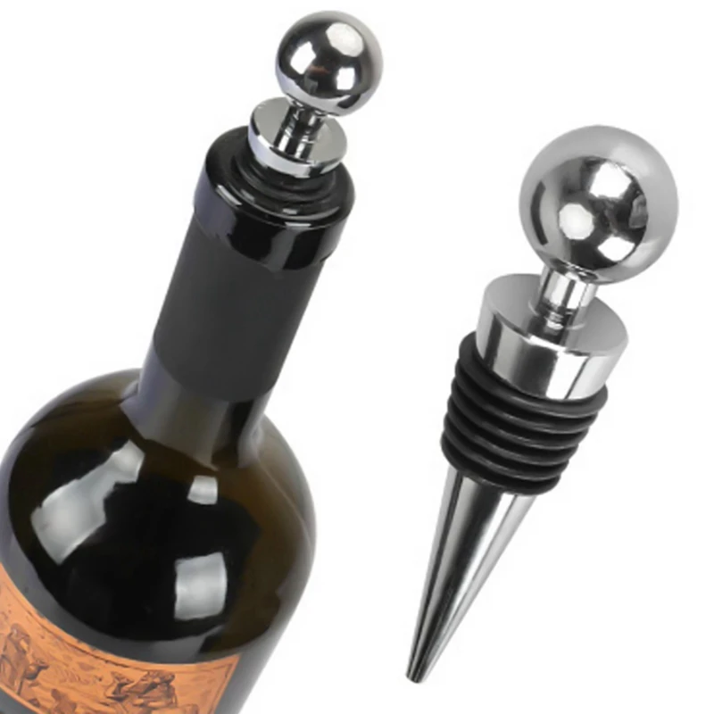1Pc Champagne Corks Stainless Steel Sparkling Wine Corks Sealing Machine Bar Corks Wine Corks Sparkling Wine Champagne Caps
1Pc Champagne Corks Stainless Steel Sparkling Wine Corks Sealing Machine Bar Corks Wine Corks Sparkling Wine Champagne Caps