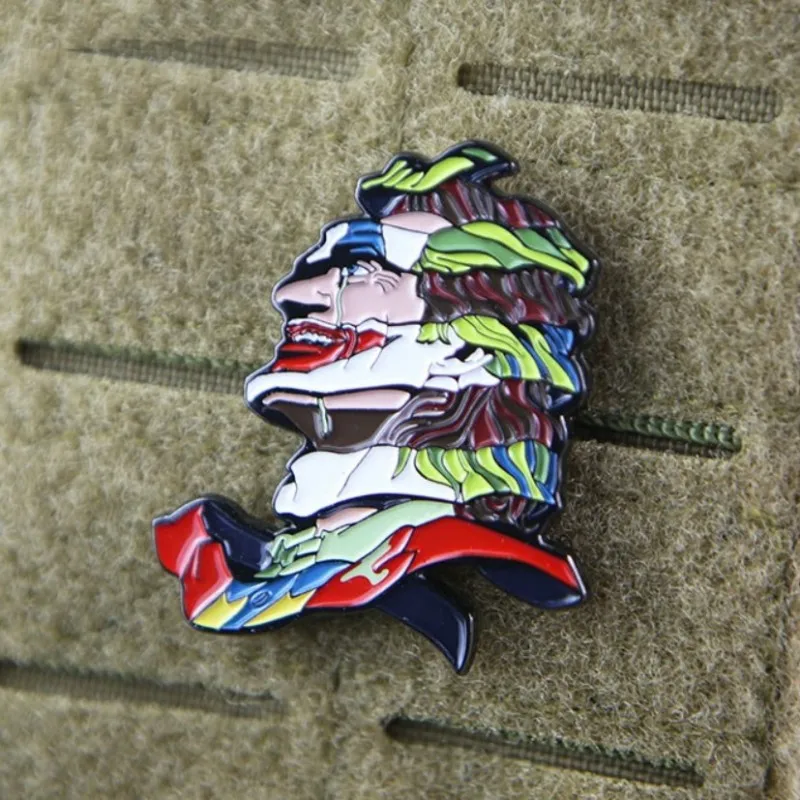 JOKER Hook Ring Armband Enamel Color Metal Patches for Backpack Hats Morale Badge Tactical Vest Badge Sticker
JOKER Hook Ring Armband Enamel Color Metal Patches for Backpack Hats Morale Badge Tactical Vest Badge Sticker