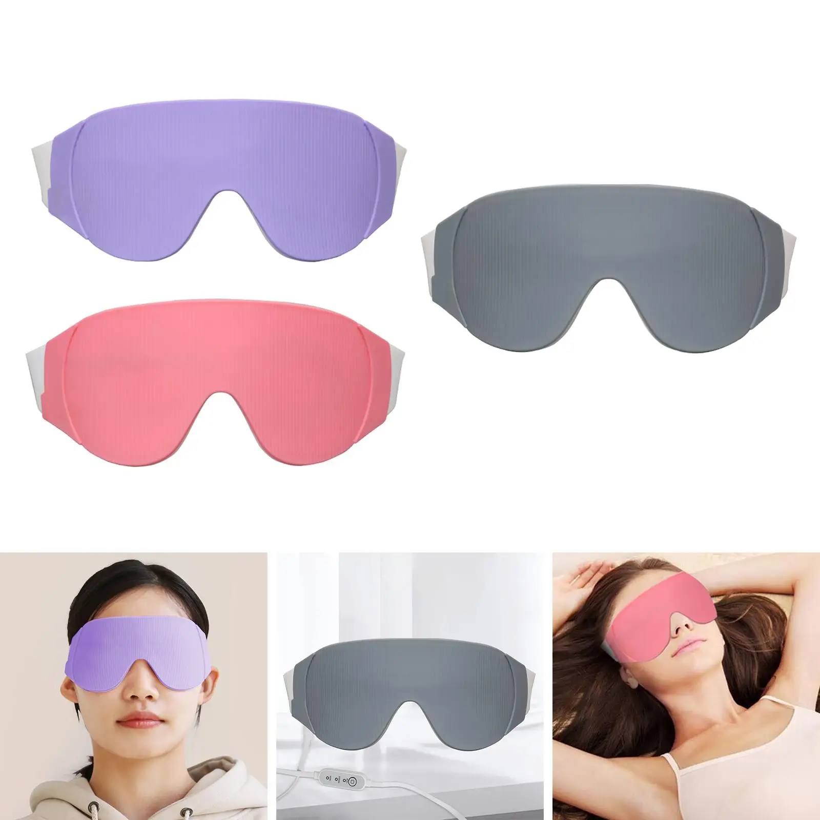 Heated Eye Mask Warm Compress Adjustable Sleep Eye Mask for Dark Circles Home Office Heated Eye Mask Relieve Dry Eye
Heated Eye Mask Warm Compress Adjustable Sleep Eye Mask for Dark Circles Home Office Heated Eye Mask Relieve Dry Eye