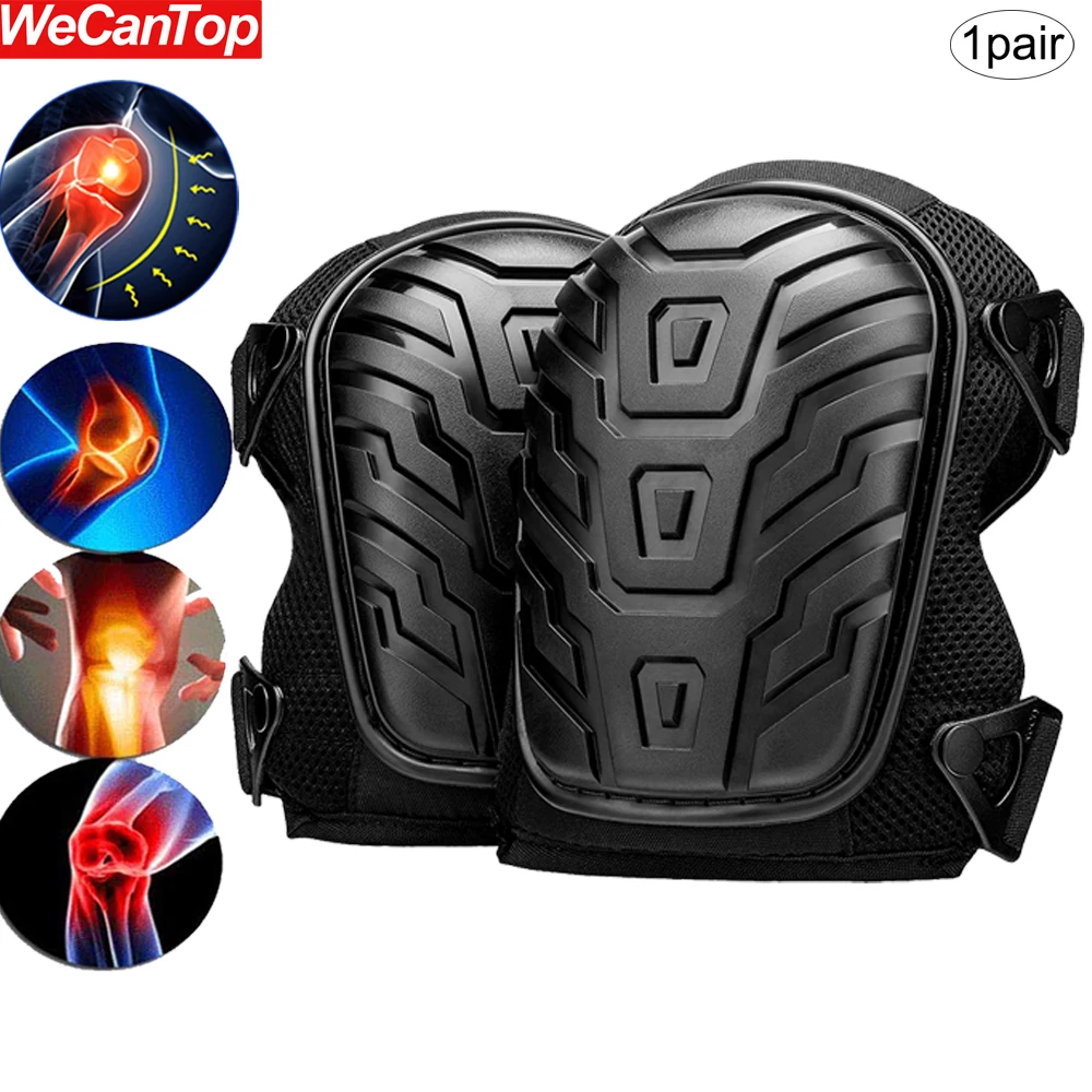 1Pair Professional Knee Pads for Work,Heavy Duty Foam Padding Knee pads for Construction,Gardening with Comfortable Gel Cushions
1Pair Professional Knee Pads for Work,Heavy Duty Foam Padding Knee pads for Construction,Gardening with Comfortable Gel Cushions