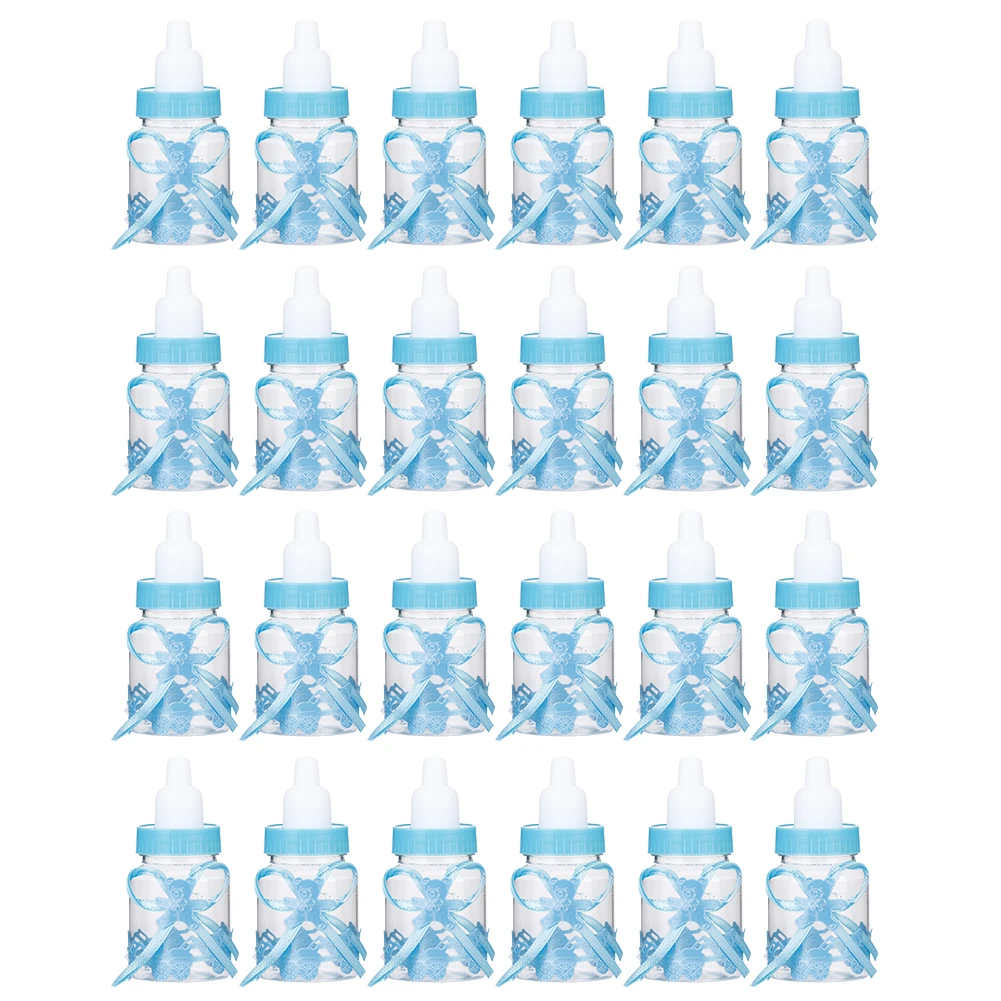 24pcs Lovely Plastic Milk Bottle Candy Box Fillable Bottle Baby Shower Favors Decoration Keepsake
24pcs Lovely Plastic Milk Bottle Candy Box Fillable Bottle Baby Shower Favors Decoration Keepsake