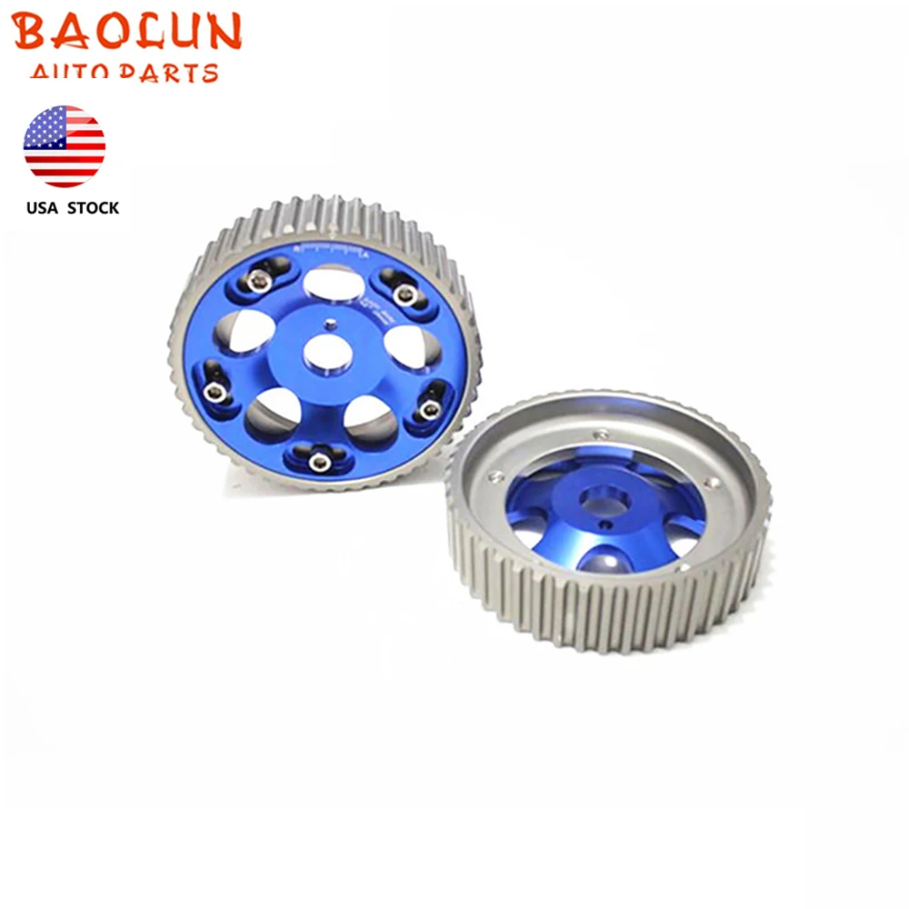 BAOLUN Red/Blue Powered Adjustable Aluminum Gear Cam Pulley For Toyota Supra 1JZ 2JZ DOHC Engine 2PCS
BAOLUN Red/Blue Powered Adjustable Aluminum Gear Cam Pulley For Toyota Supra 1JZ 2JZ DOHC Engine 2PCS