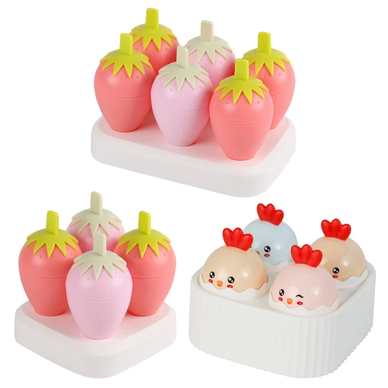Cute Plastic Popsicles Mold DIY Teething Mini Popsicles Strawberries and Chicks
Cute Plastic Popsicles Mold DIY Teething Mini Popsicles Strawberries and Chicks