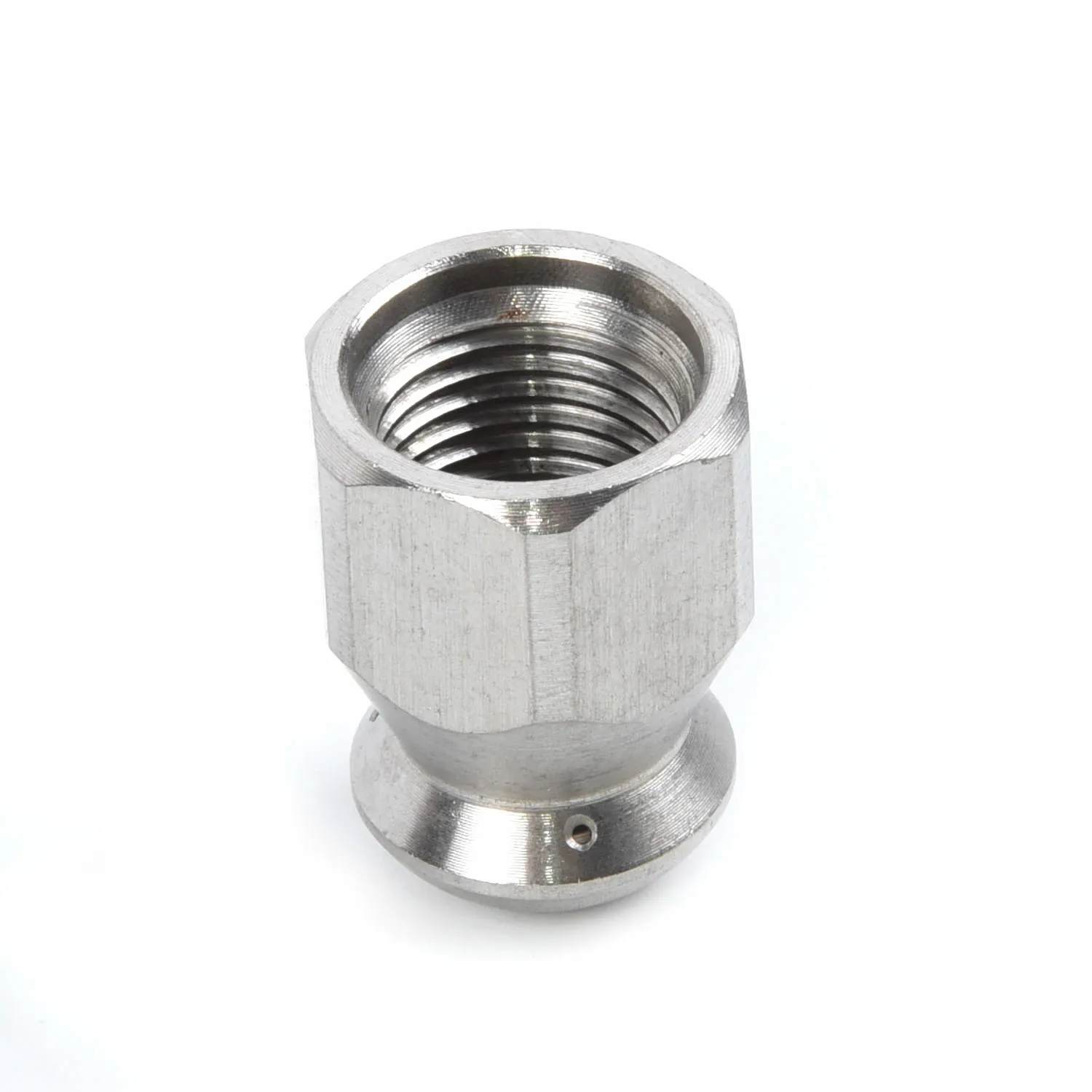Sewer Cleaning Nozzle Drain 1/4 inch Washer Female Nozzle Jet 1 Forward 3 Rear Stainless steel Cleaning Durable
Sewer Cleaning Nozzle Drain 1/4 inch Washer Female Nozzle Jet 1 Forward 3 Rear Stainless steel Cleaning Durable