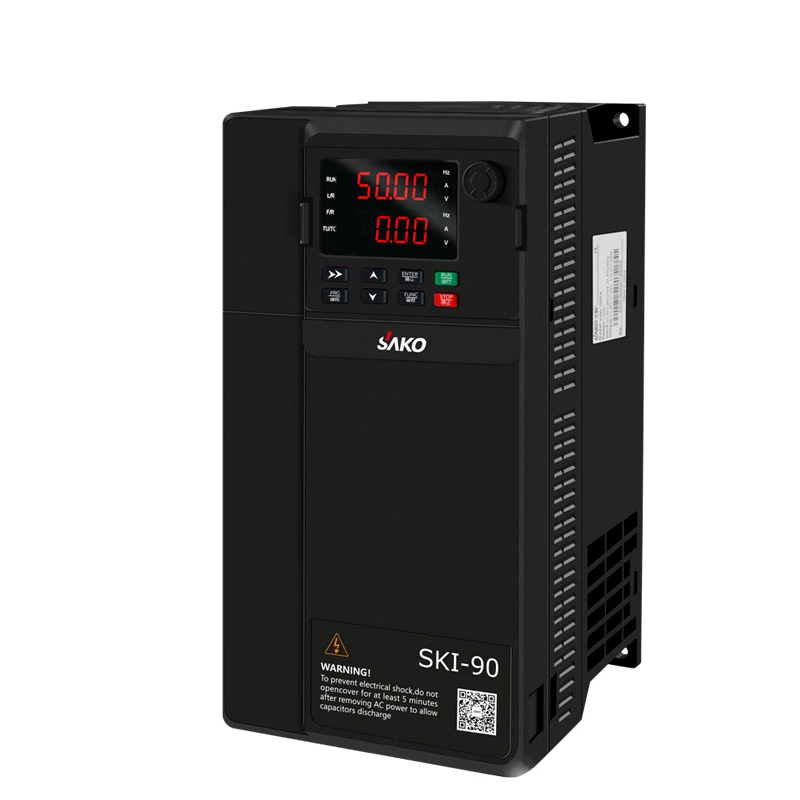 SAKO SKI90T 15KW 20HP VFD 220VAC INPUT -380VAC OUTPUT Variable Frequency Drive Inverter
SAKO SKI90T 15KW 20HP VFD 220VAC INPUT -380VAC OUTPUT Variable Frequency Drive Inverter