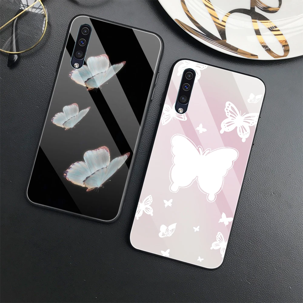Butterfly Phone Case for Samsung Galaxy A52 A71 A72 A70 A73 A53 A13 5G A03 A22 A21S A03 Core A42 Tempered Glass Cover Capinha
Butterfly Phone Case for Samsung Galaxy A52 A71 A72 A70 A73 A53 A13 5G A03 A22 A21S A03 Core A42 Tempered Glass Cover Capinha