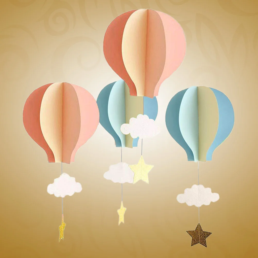Air Hot Balloon Paper Decorations Hanging Decor Party Cloud Lanterns Garland Ornaments Lantern Balloons Decoration Baby
Air Hot Balloon Paper Decorations Hanging Decor Party Cloud Lanterns Garland Ornaments Lantern Balloons Decoration Baby