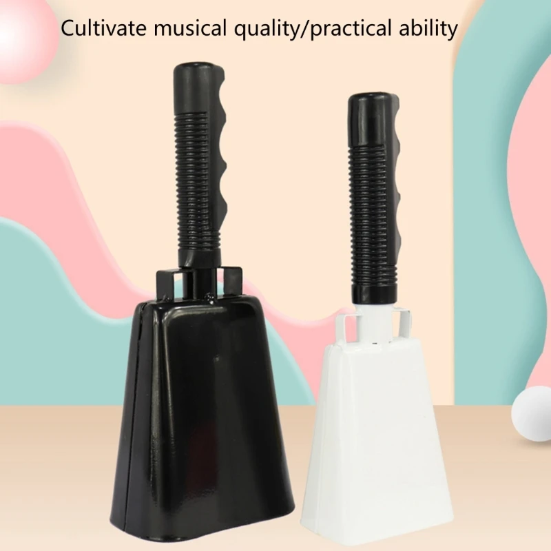 Steel Cowbell with Handle Noise Makers Cheering Bells Cow Bells Football Sporting Event Classroom Wedding School Alarm
Steel Cowbell with Handle Noise Makers Cheering Bells Cow Bells Football Sporting Event Classroom Wedding School Alarm