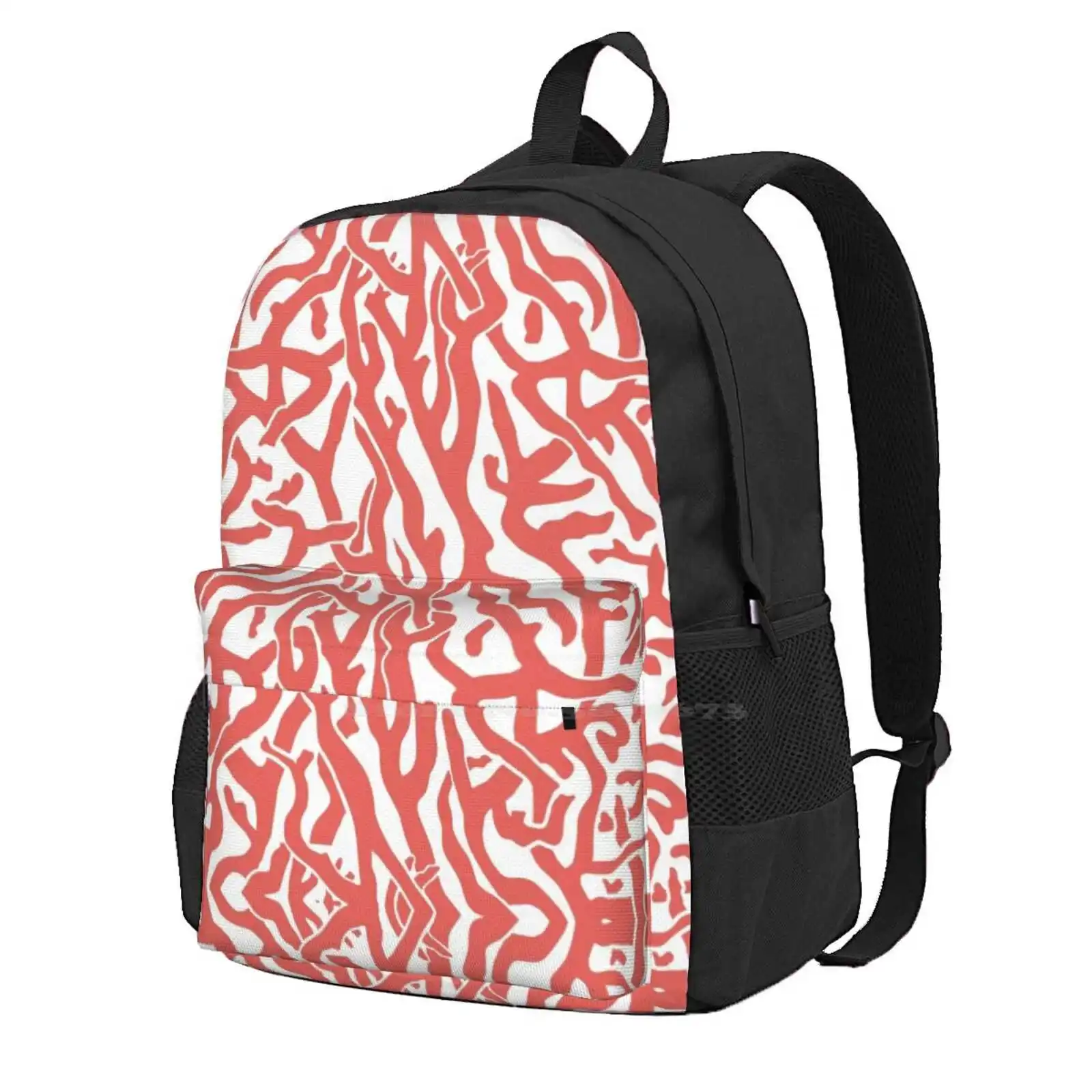 Coral Reef Pattern | Reddish Coral White Coastal Beach House Large Capacity School Backpack Laptop Bags Coral Reef Coral Pink
Coral Reef Pattern | Reddish Coral White Coastal Beach House Large Capacity School Backpack Laptop Bags Coral Reef Coral Pink